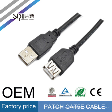 SIPU high quality 1 meter usb extension cable 2.0 best price male to female usb cable 10m wholesale data cable usb for computer